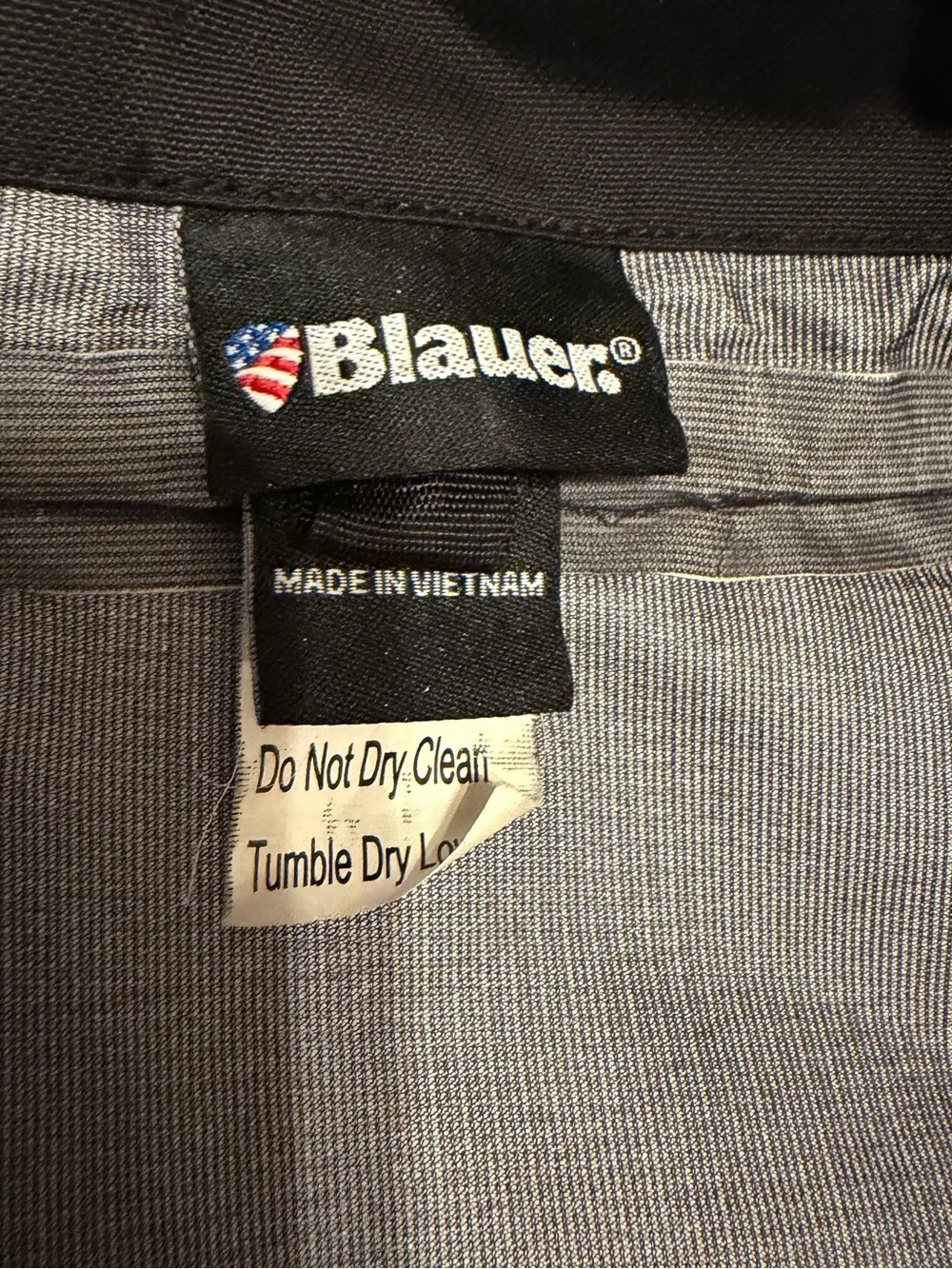 Blauer Black Hooded 9820 Tacshell Jacket